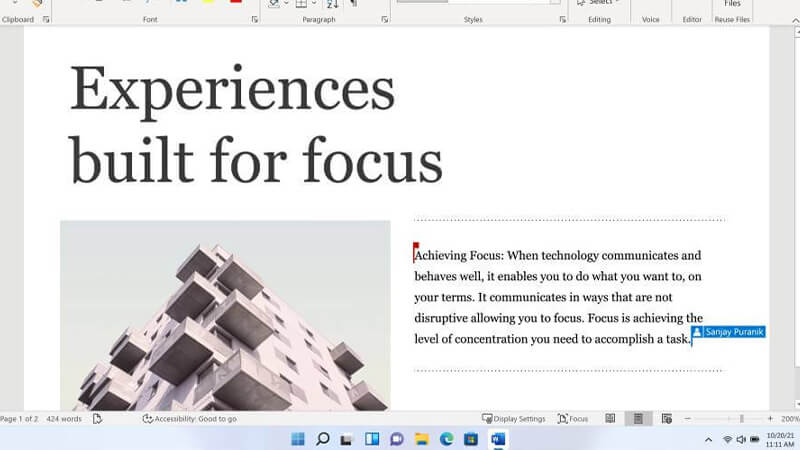 Real-Time Collaboration