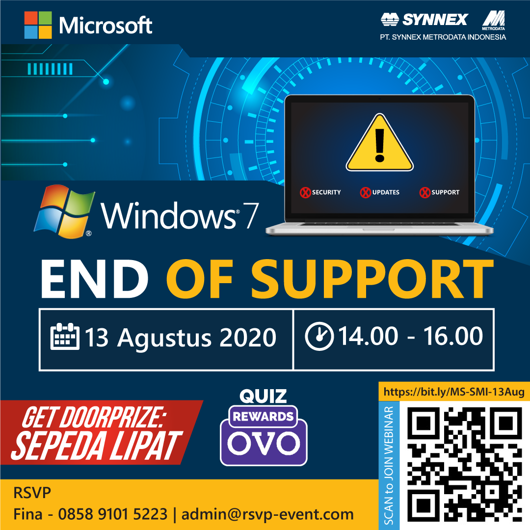 Microsoft Webinar: Windows 7 End Of Support