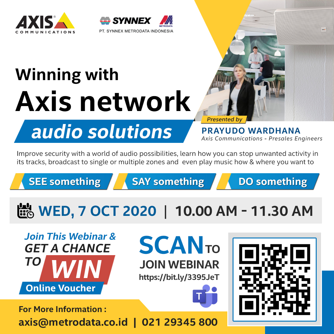 Winning with Axis Network Audio Solutions!