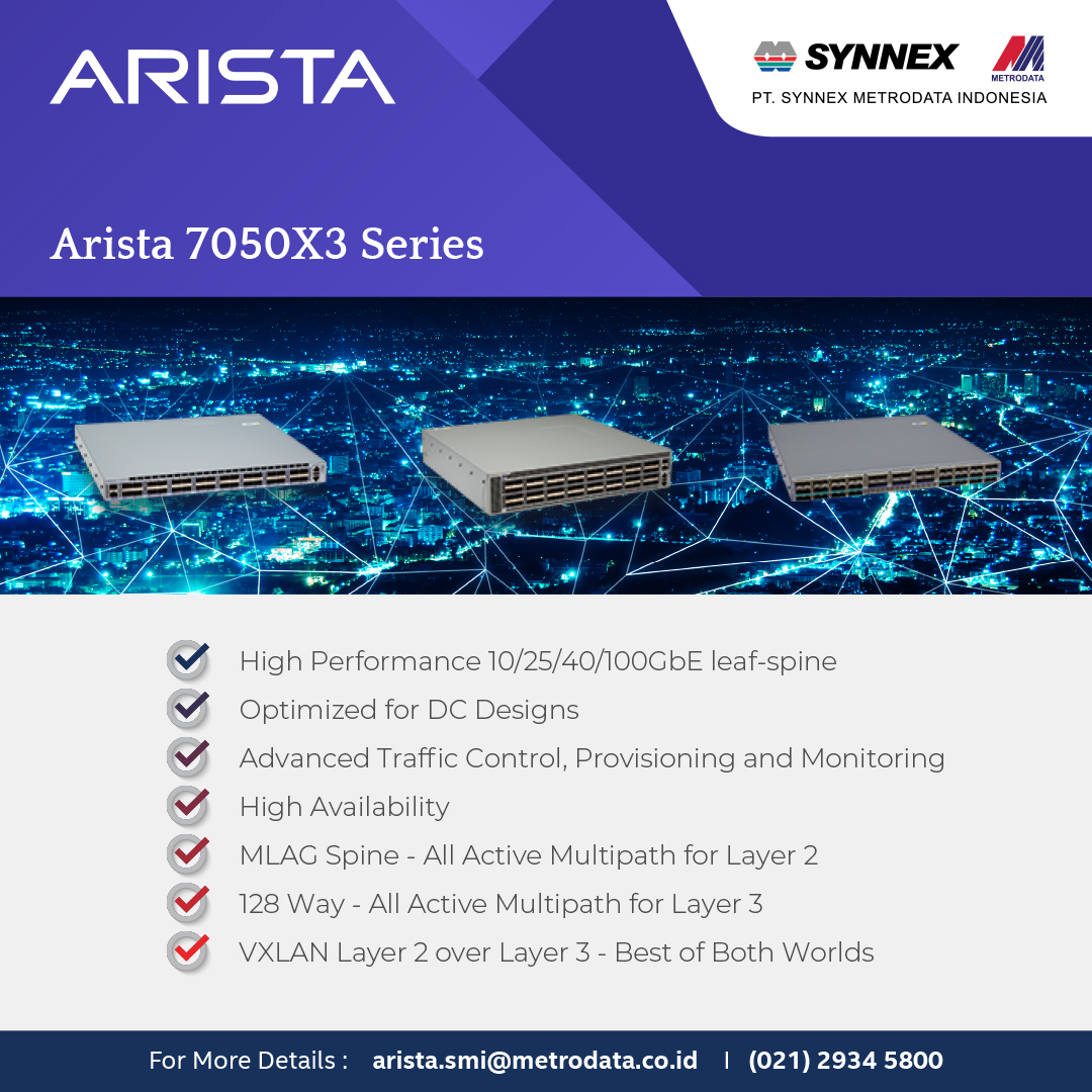 Arista 7050X Series