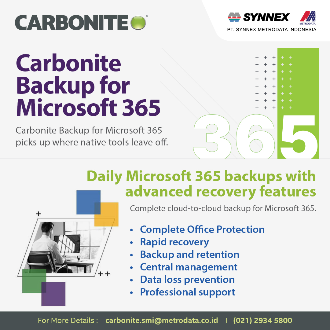 Carbonite® Backup for Microsoft 365