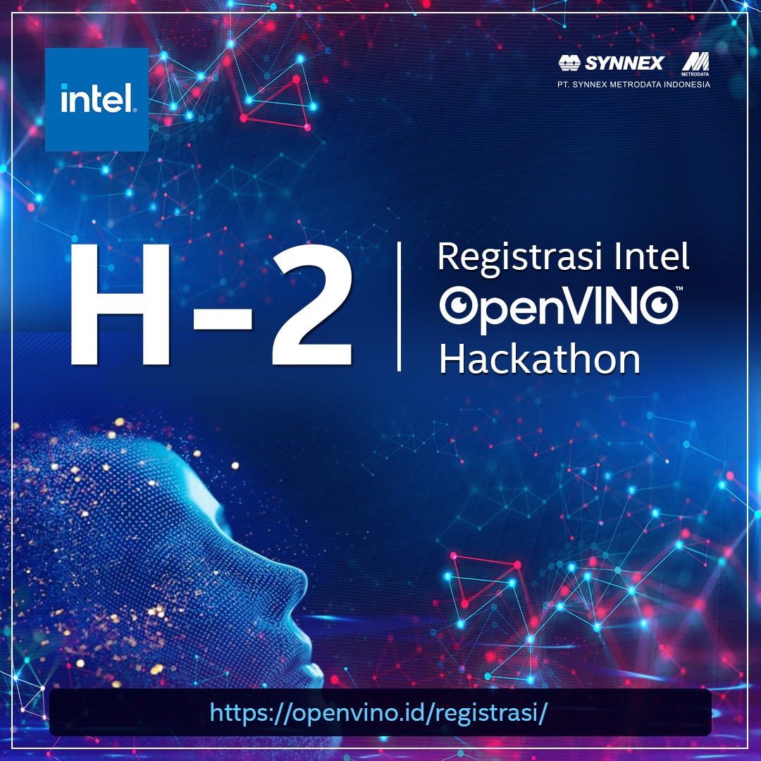 H-2 Penutupan Registrasi Intel OpenVINO Hackathon 2020