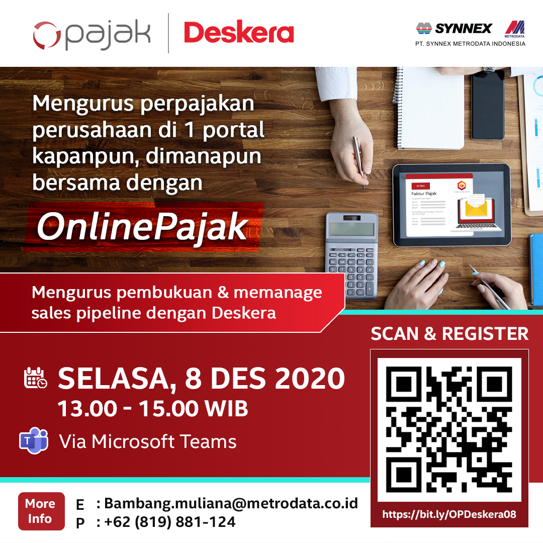 Mengurus Pembukan & Mengatur Sales Pipeline Dengan Deskera