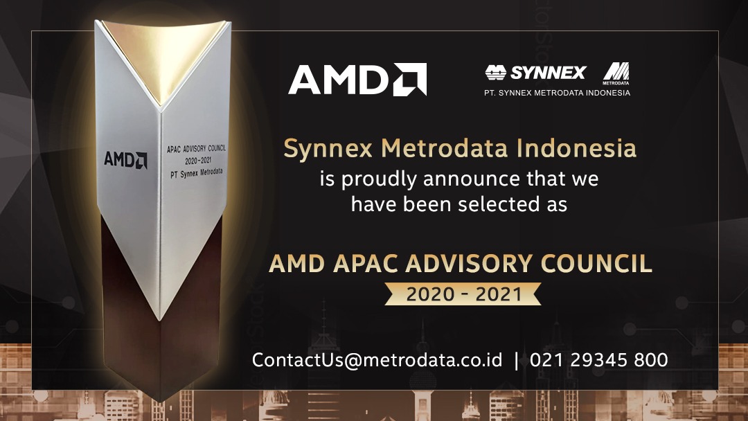 Synnex Metrodata Indonesia Has Been Selected As AMD APAC ADVISORY COUNCIL