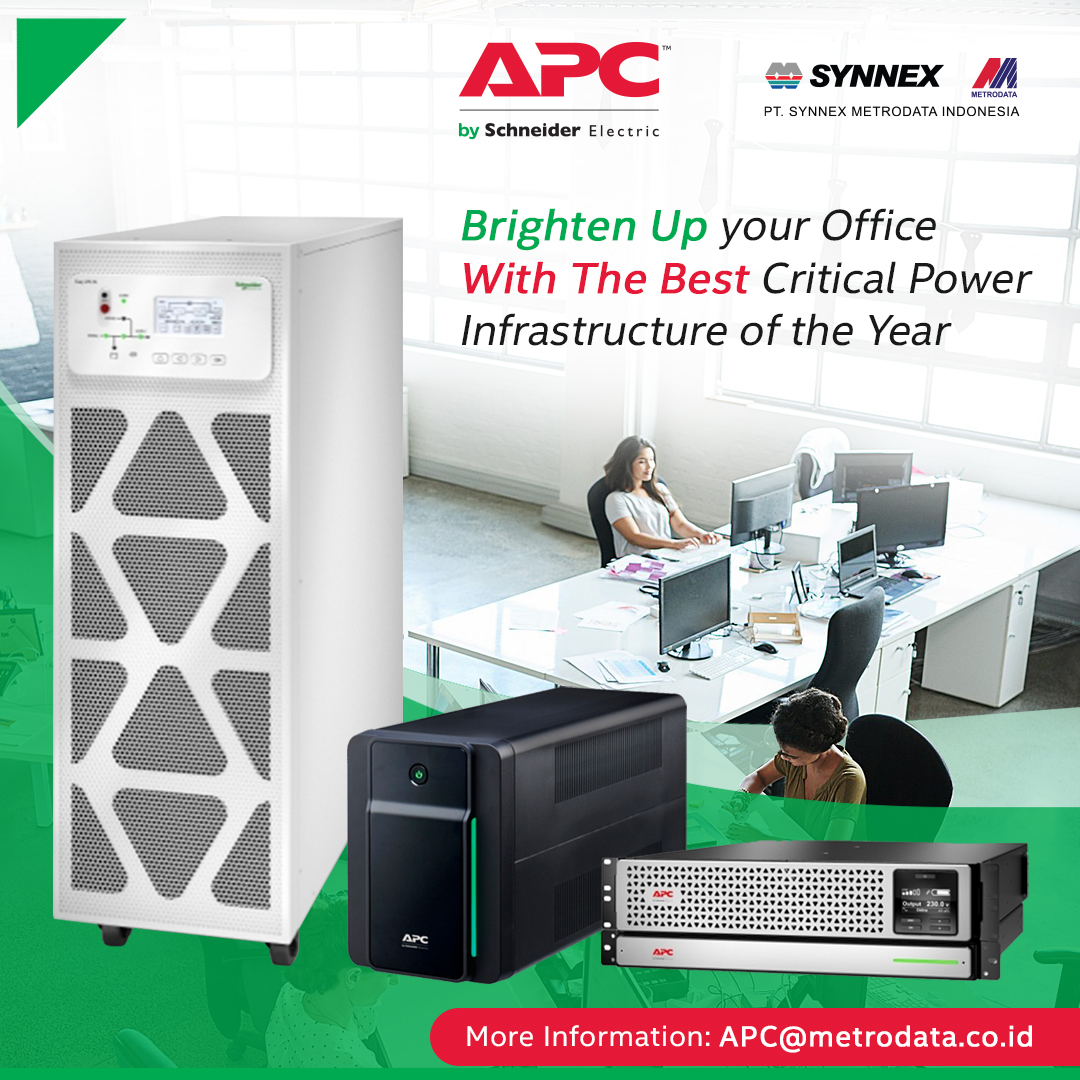 APC : Brighten Up your Office With The Best Critical Power Infrastructure Of the Year