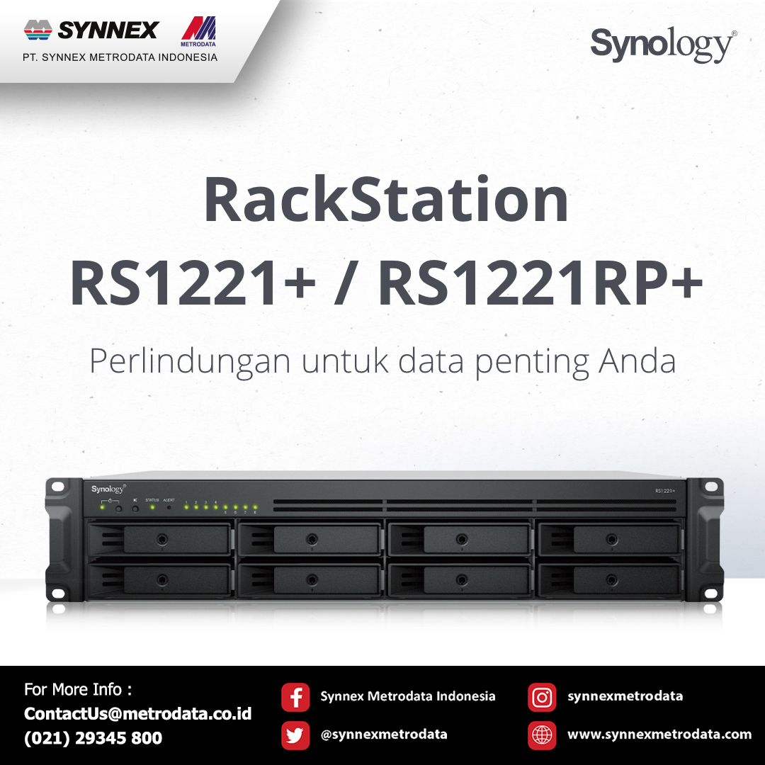 Introducing RackStation RS1221+ and RS1221RP+