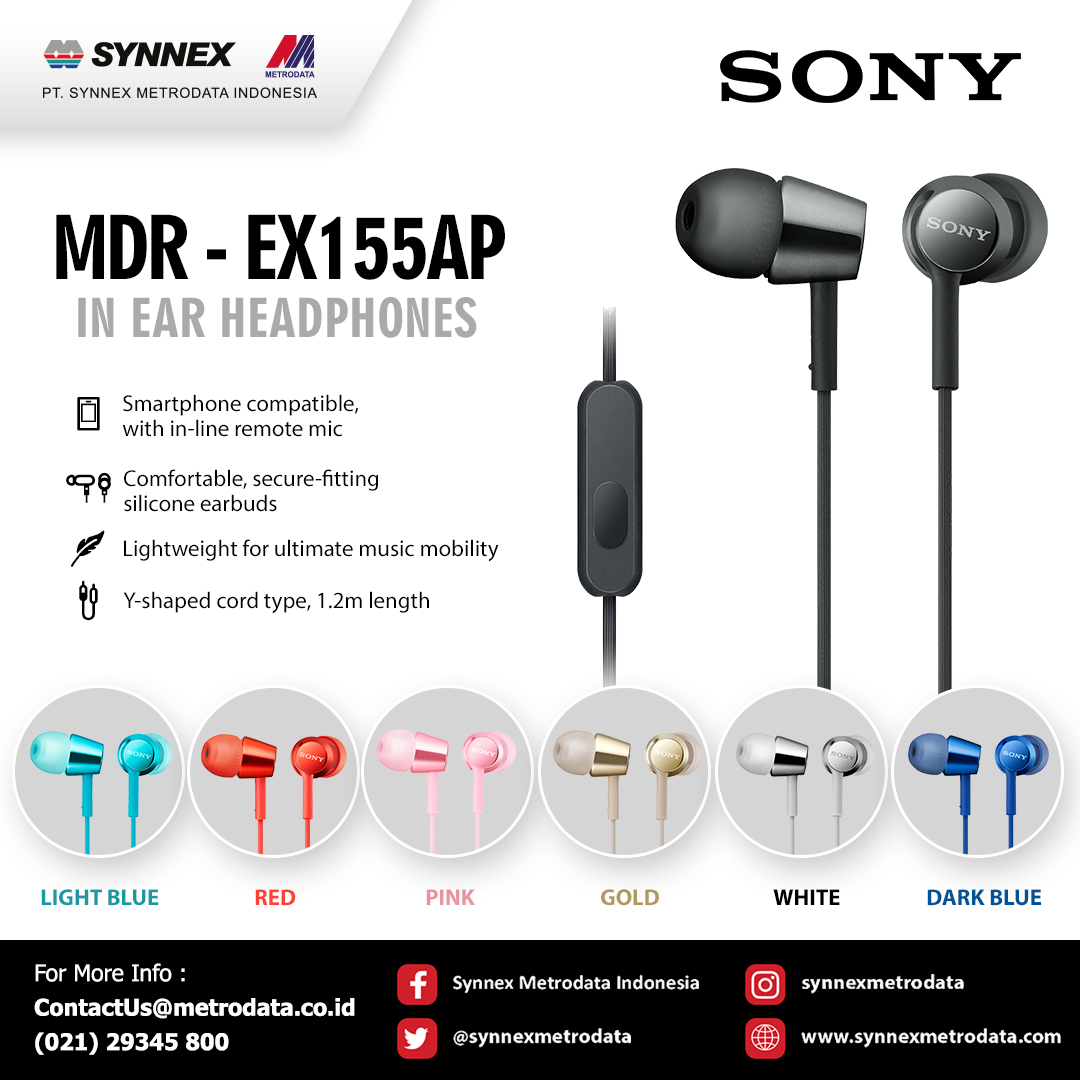 Sony clearance mdr ex155ap