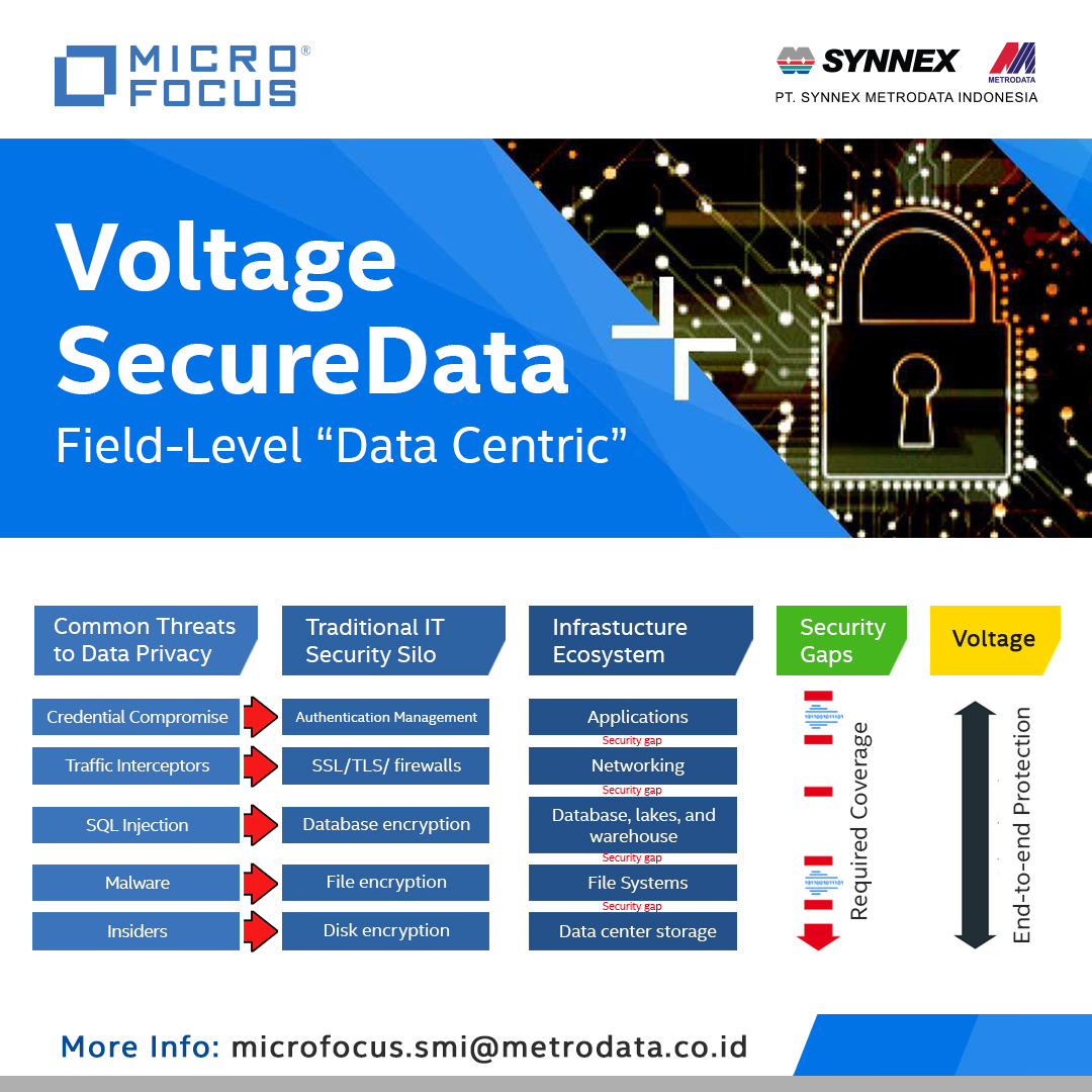 Voltage SecureData Field-Level “Data Centric”