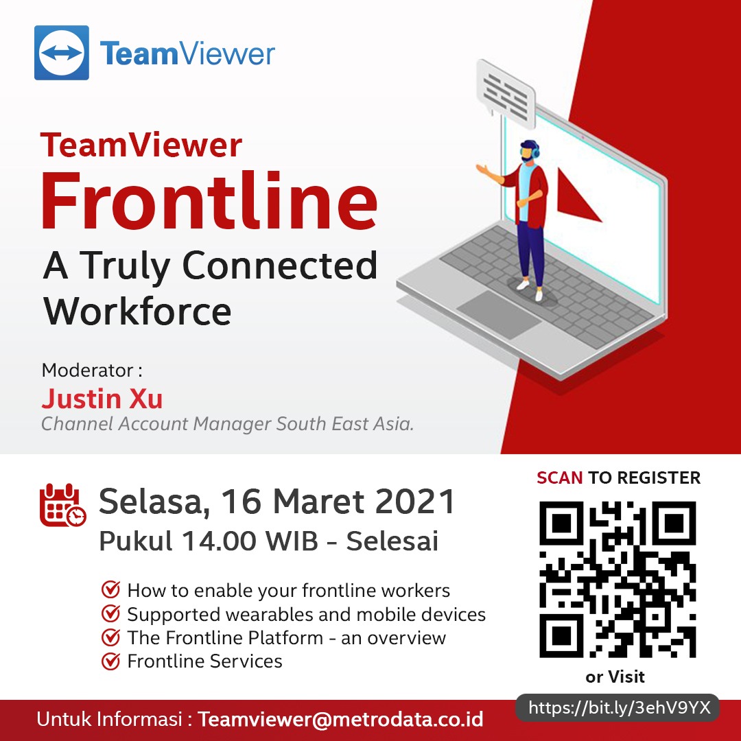 Webinar TeamViewer : Frontline A Truly Connected Workforce (Today)