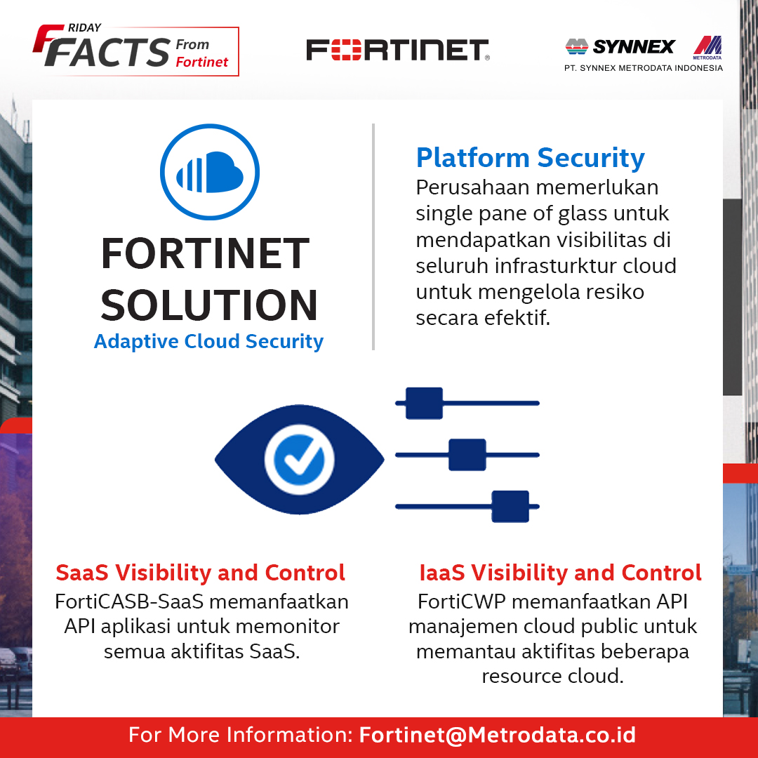 Fortinet Friday Facts : Adaptive Cloud Security