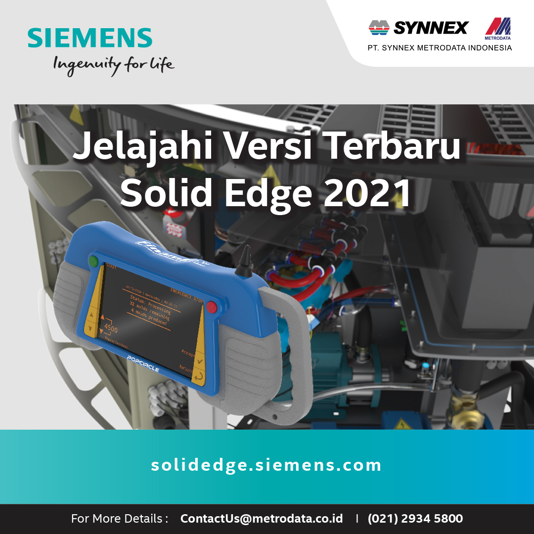 Jelajahi Versi Terbaru Solid Edge 2021