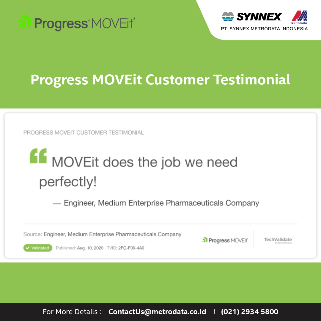 Progress MOVEit Customer Testimonial