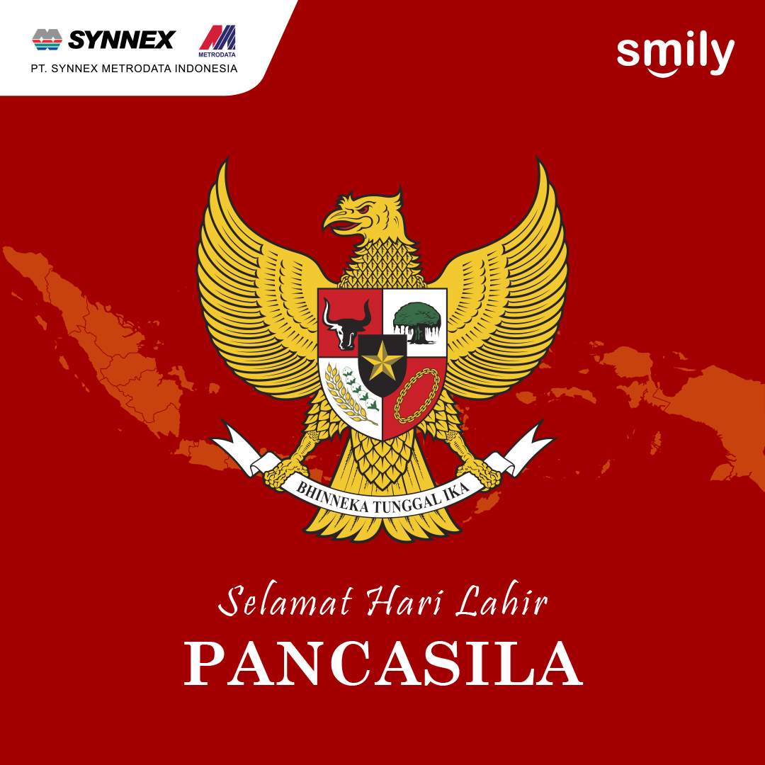 Synnex Metrodata Indonesia mengucapkan Selamat Memperingati Hari Lahir Pancasila