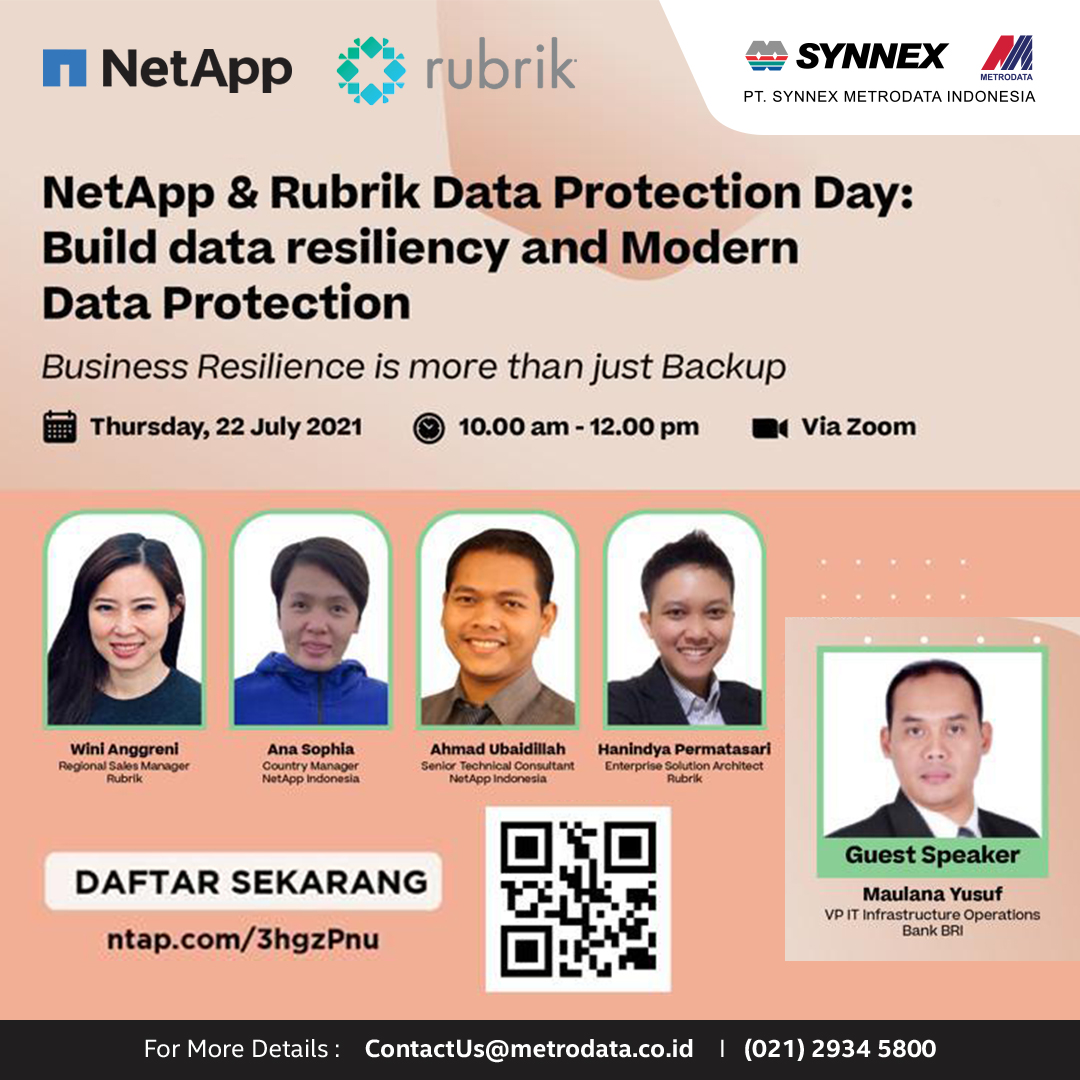 Webinar Netapp & Rubrik Data Protection Day