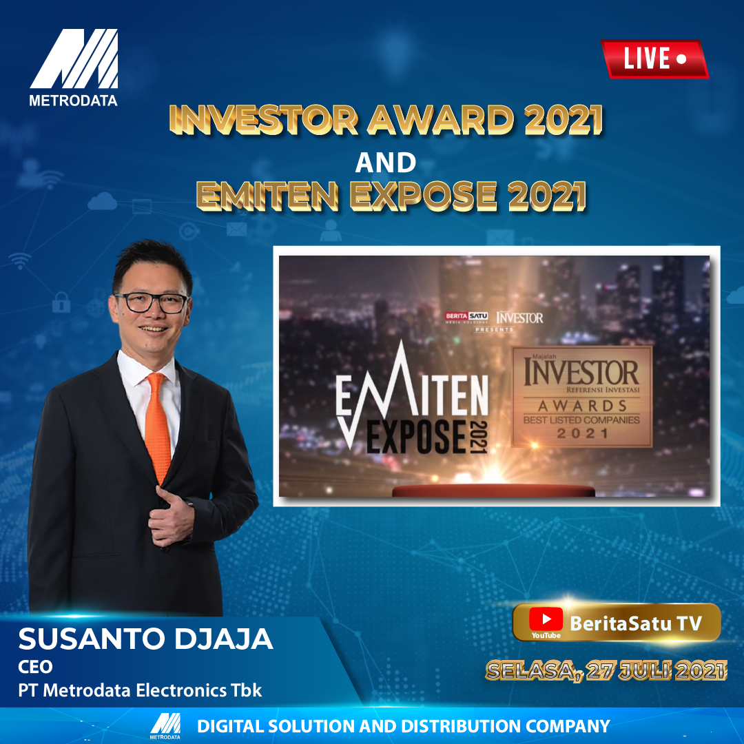 Metrodata Investor Award 2021 and Emiten Expose 2021
