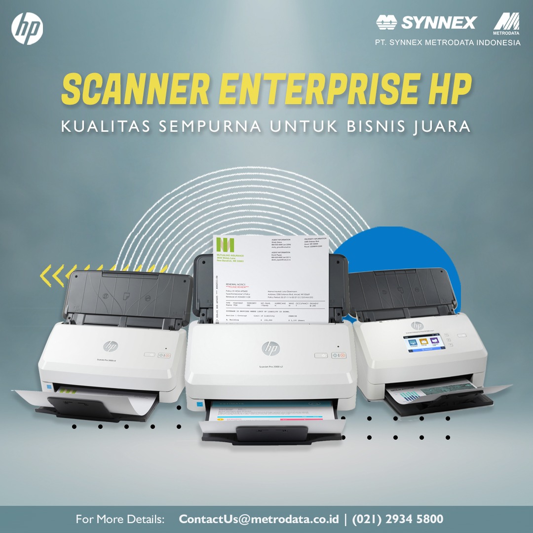 Scanner Enterprise Unggulan HP, Kualitas Sempurna untuk Bisnis Juara