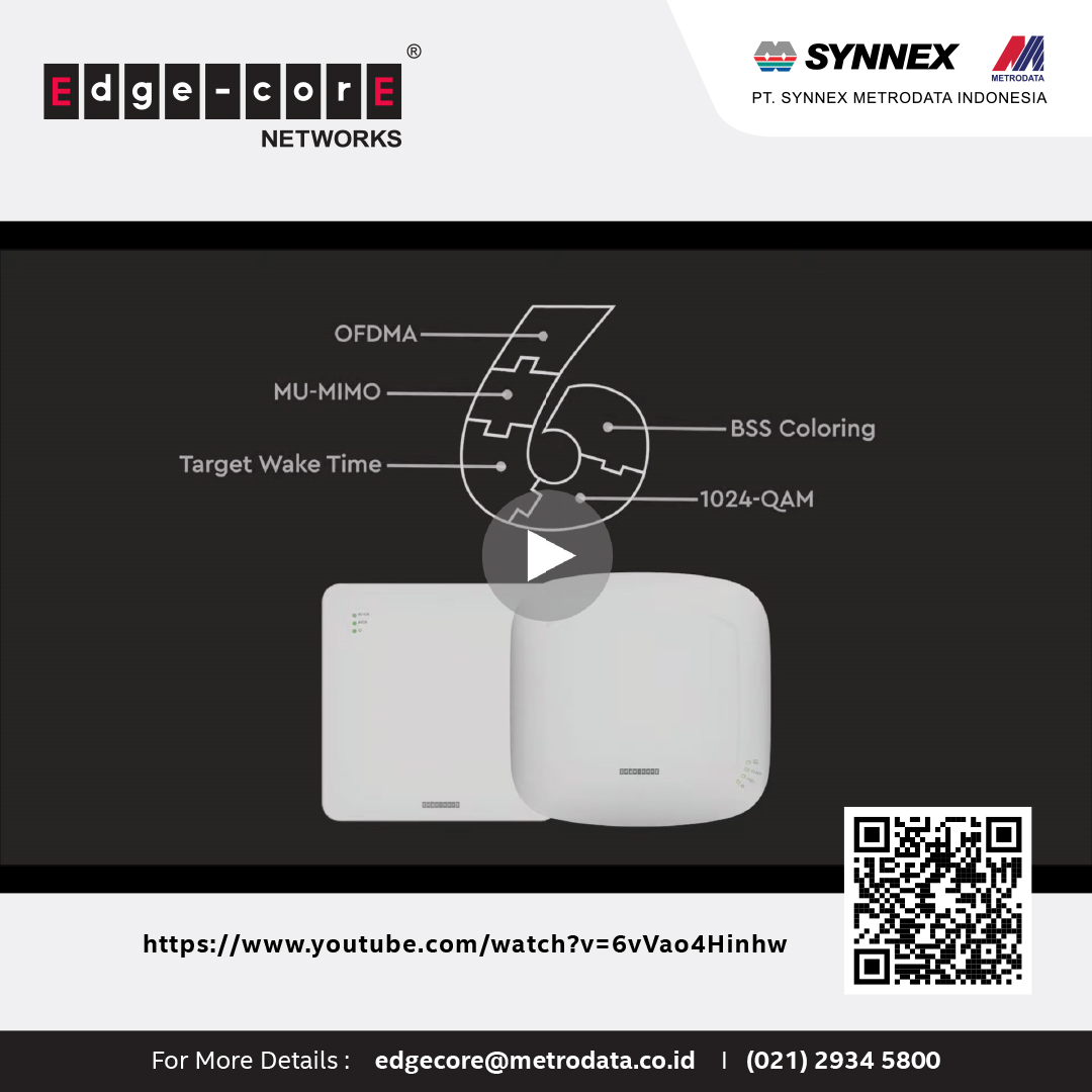 Edgecore Networks : Meet the Edgecore Wi-Fi 6 Indoor Access Points ...