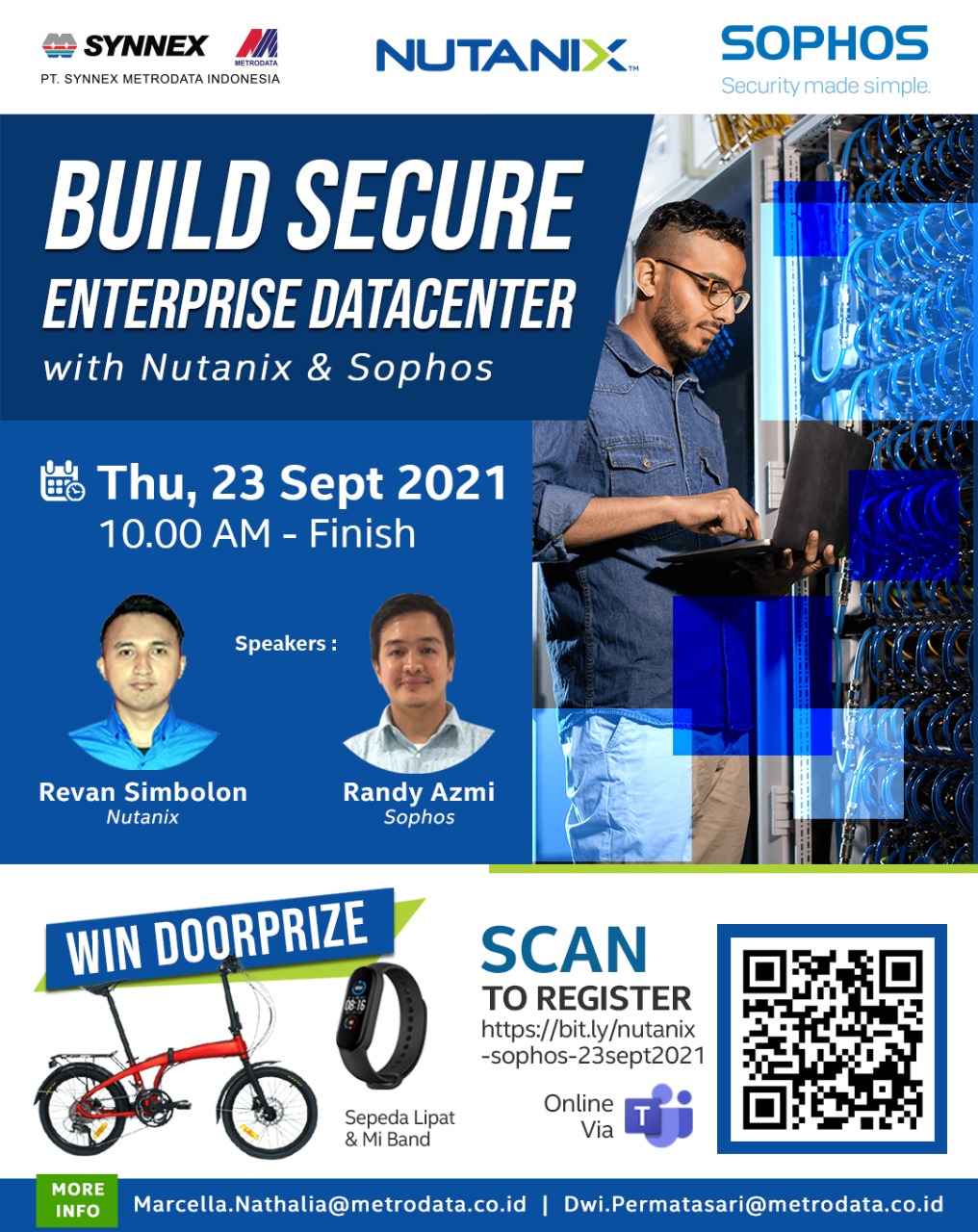 Webinar : Build Secure Enterprise Datacenter with Nutanix & Sophos