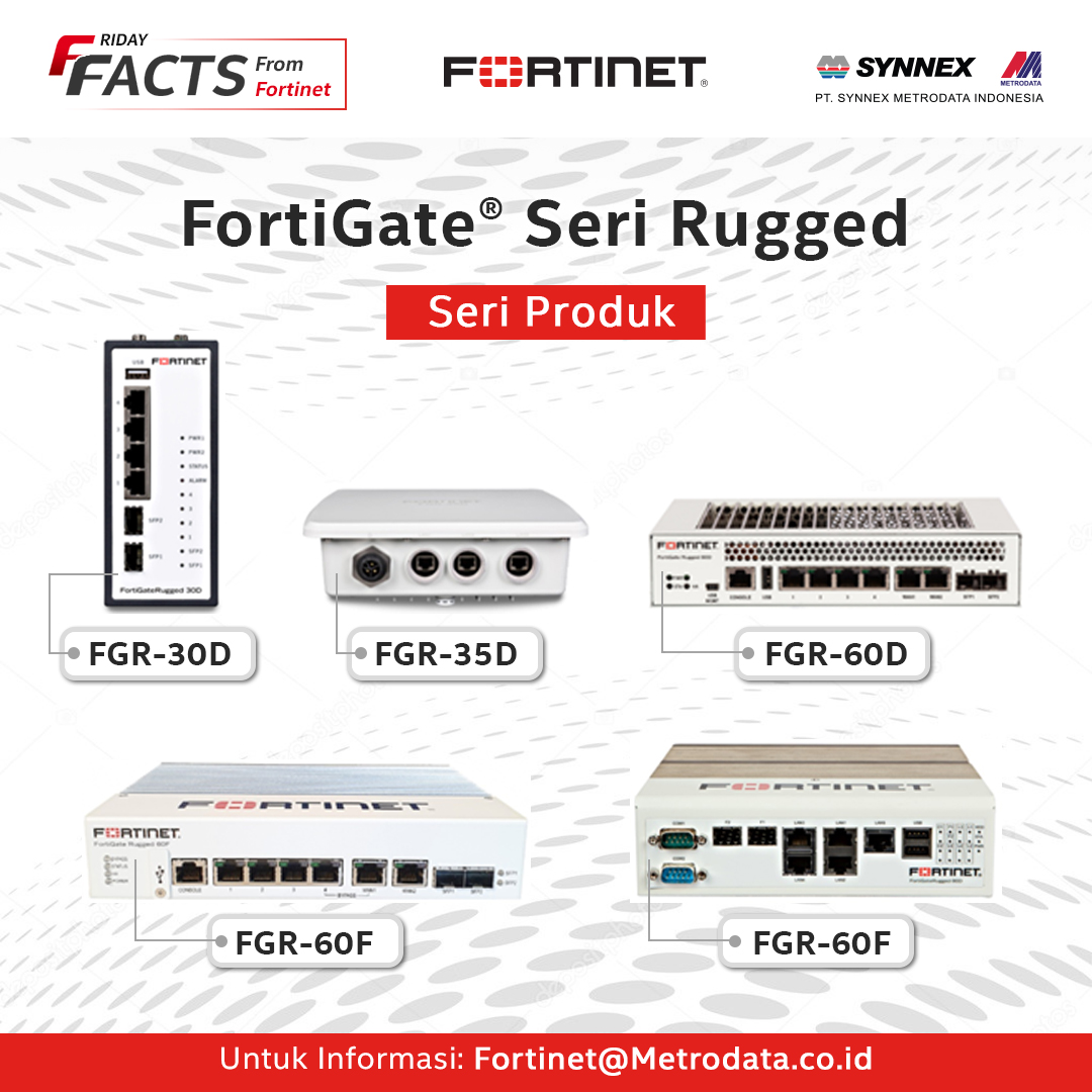 Fortinet Friday Facts : FortiGate Seri Rugged 4 – Seri Produk