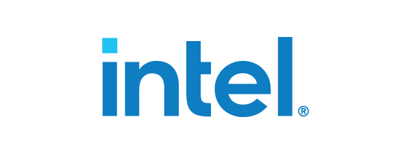 Logo Intel Baru - 600 x 225 pixel