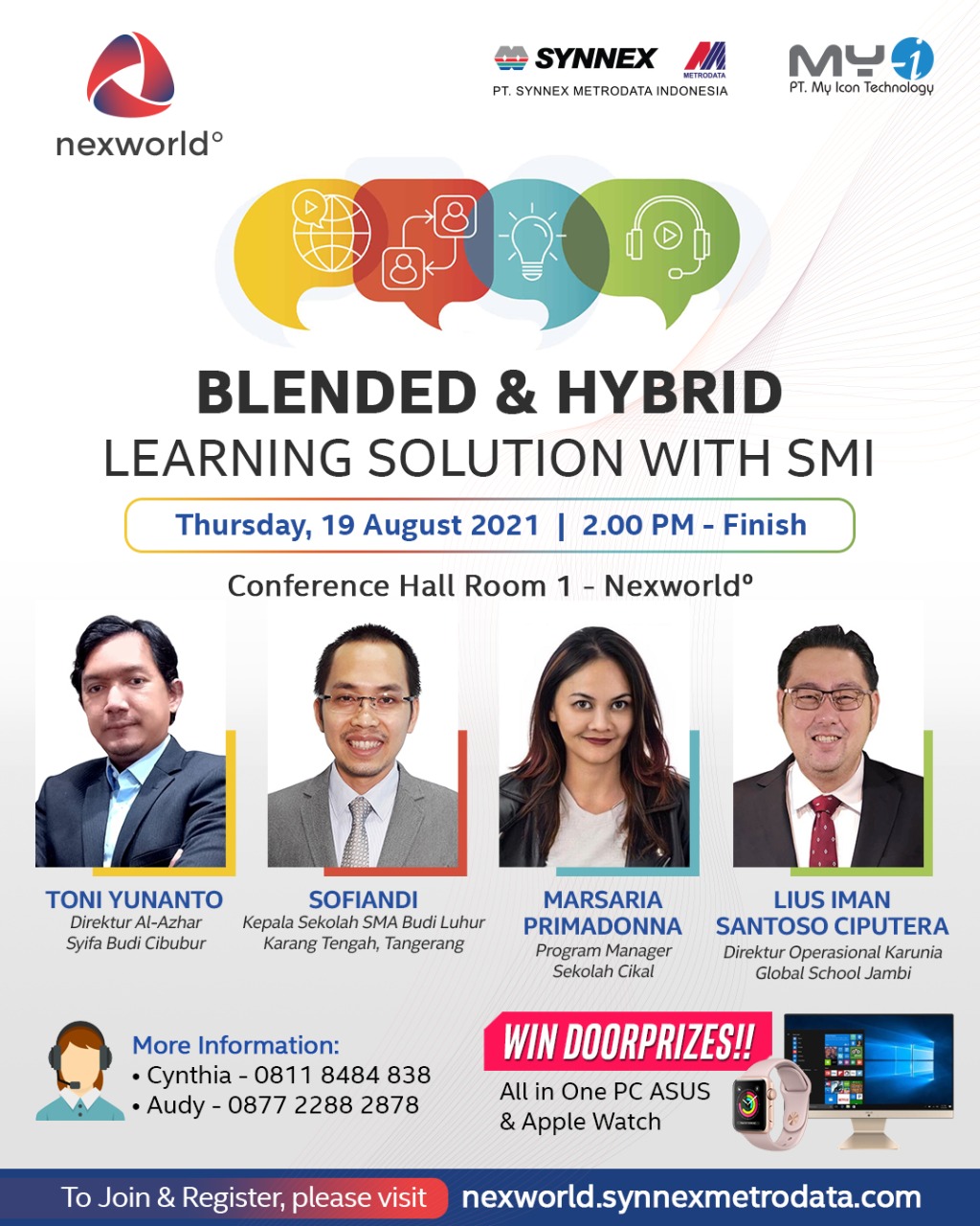 Webinar Nexworld : Blended & Hybrid Learning Solution with Synnex Metrodata Indonesia