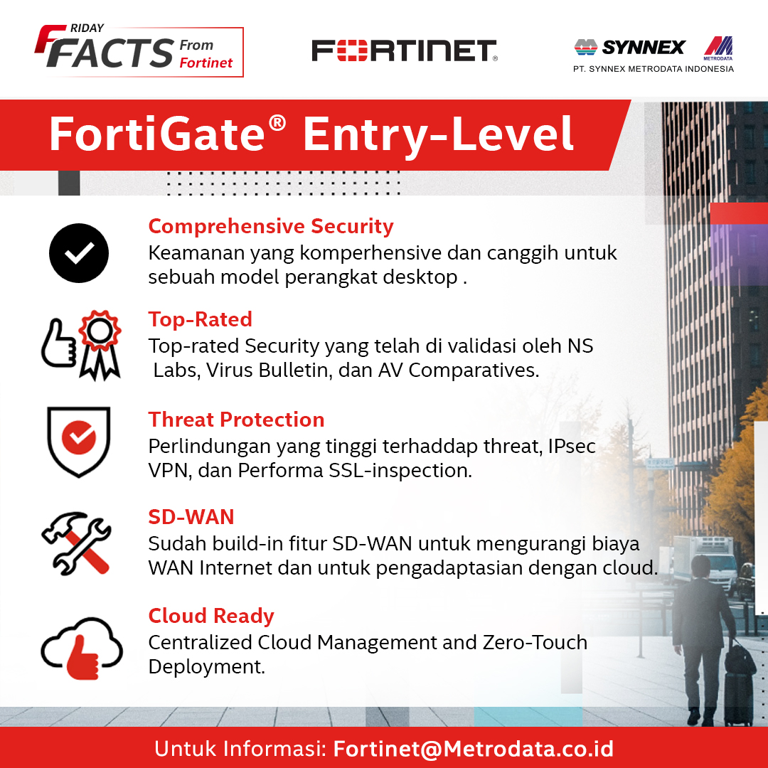 Fortinet Friday Facts : FortiGate® Entry-Level