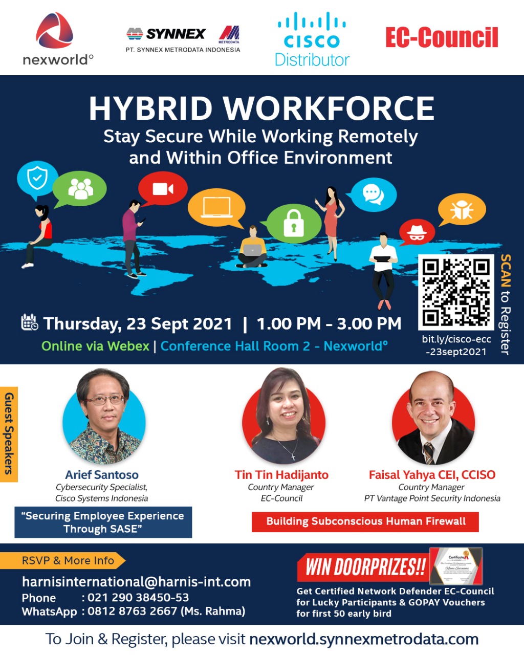 Webinar Cisco & EC-Council : Hybrid Workforce – Stay Secure While Working Remotely and Within Office Environment