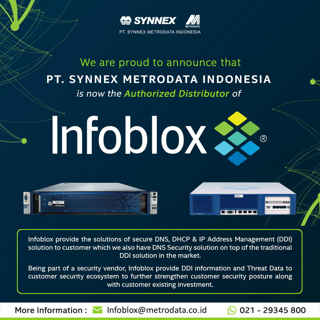 Announcement : Infoblox is now available on SMI !