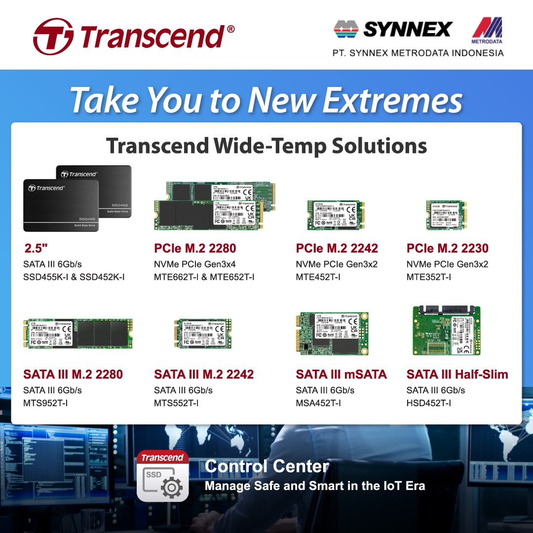 Transcend : Take You to New Extremes – Transcend Wide-Temp Solutions