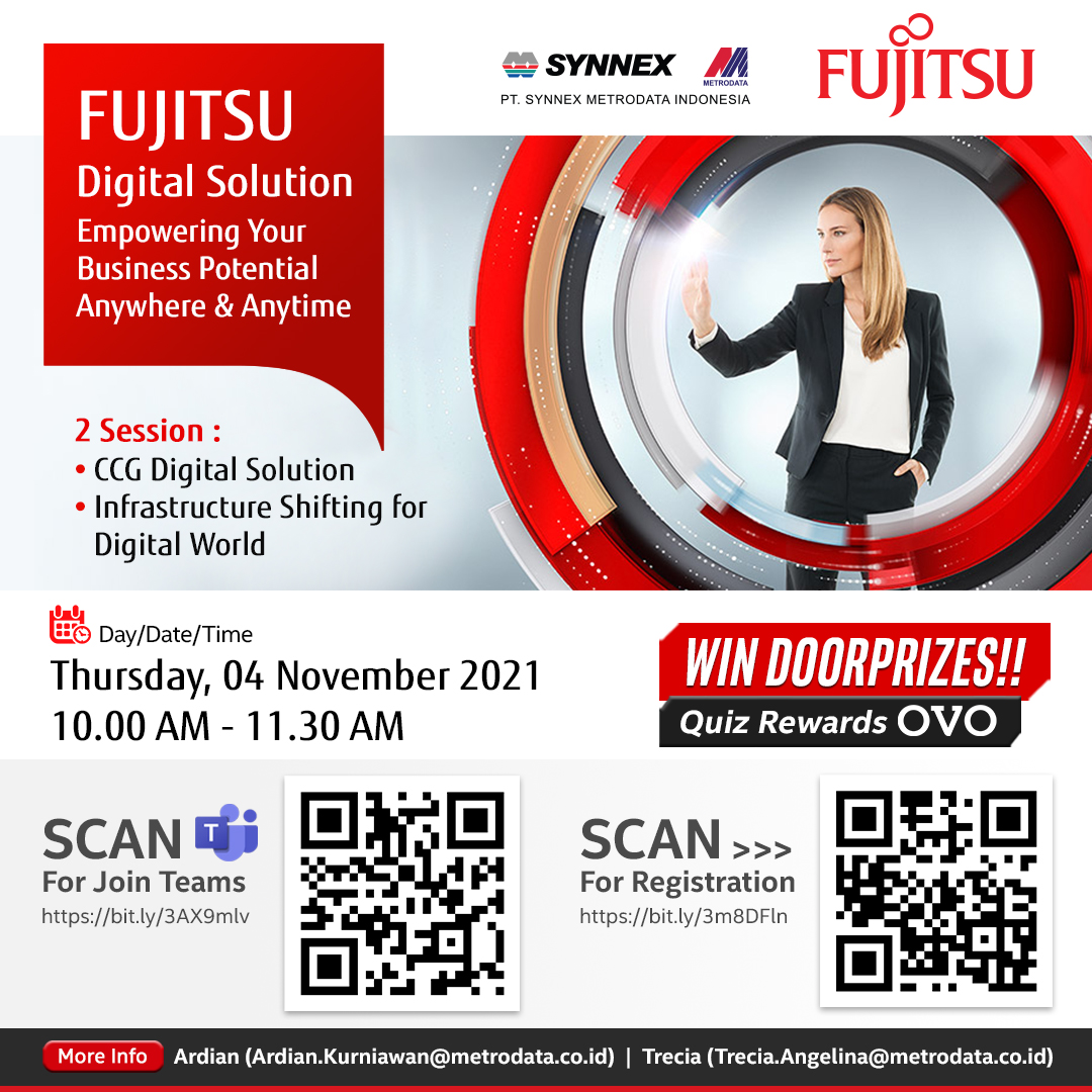 Webinar Fujitsu Digital Solution – Empowering Your Business Potential Anywhere & Anytime