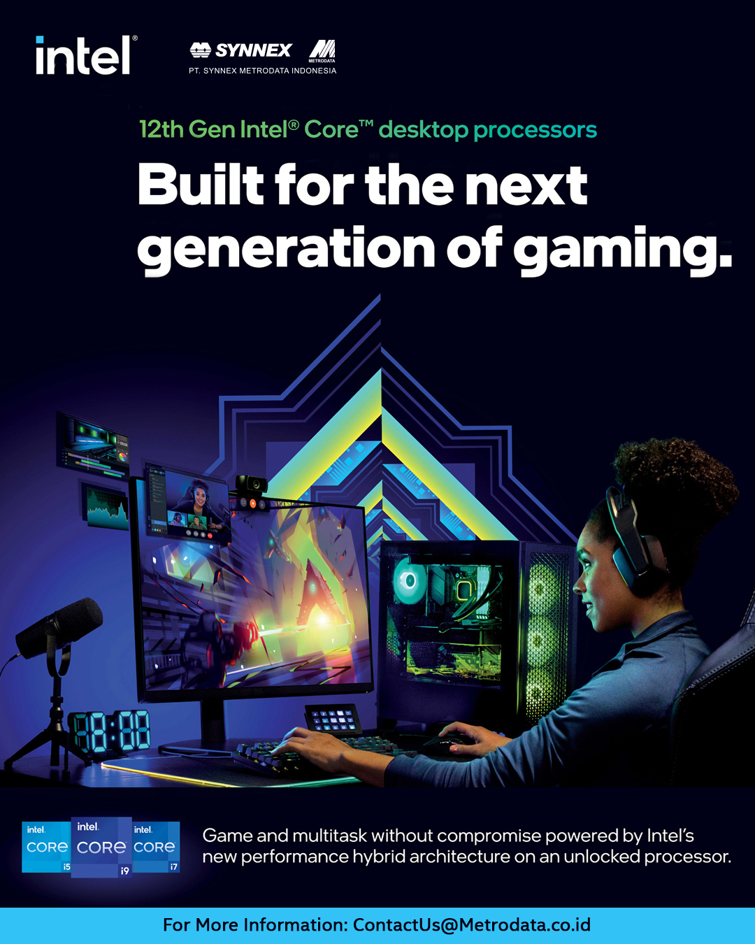12th Gen Intel Core Desktop Processors : Built for the next generation of gaming