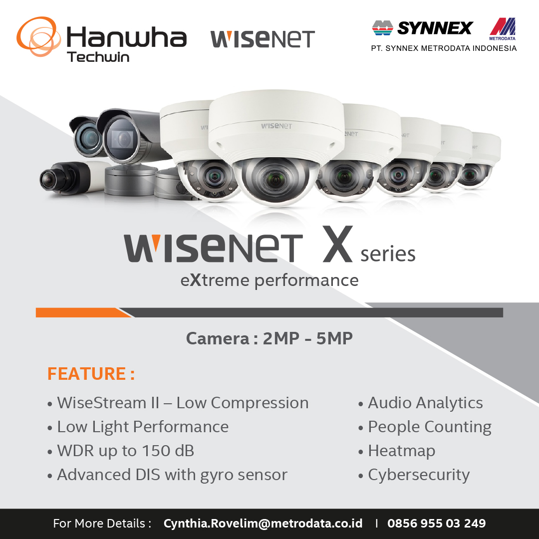 Wisenet X Series