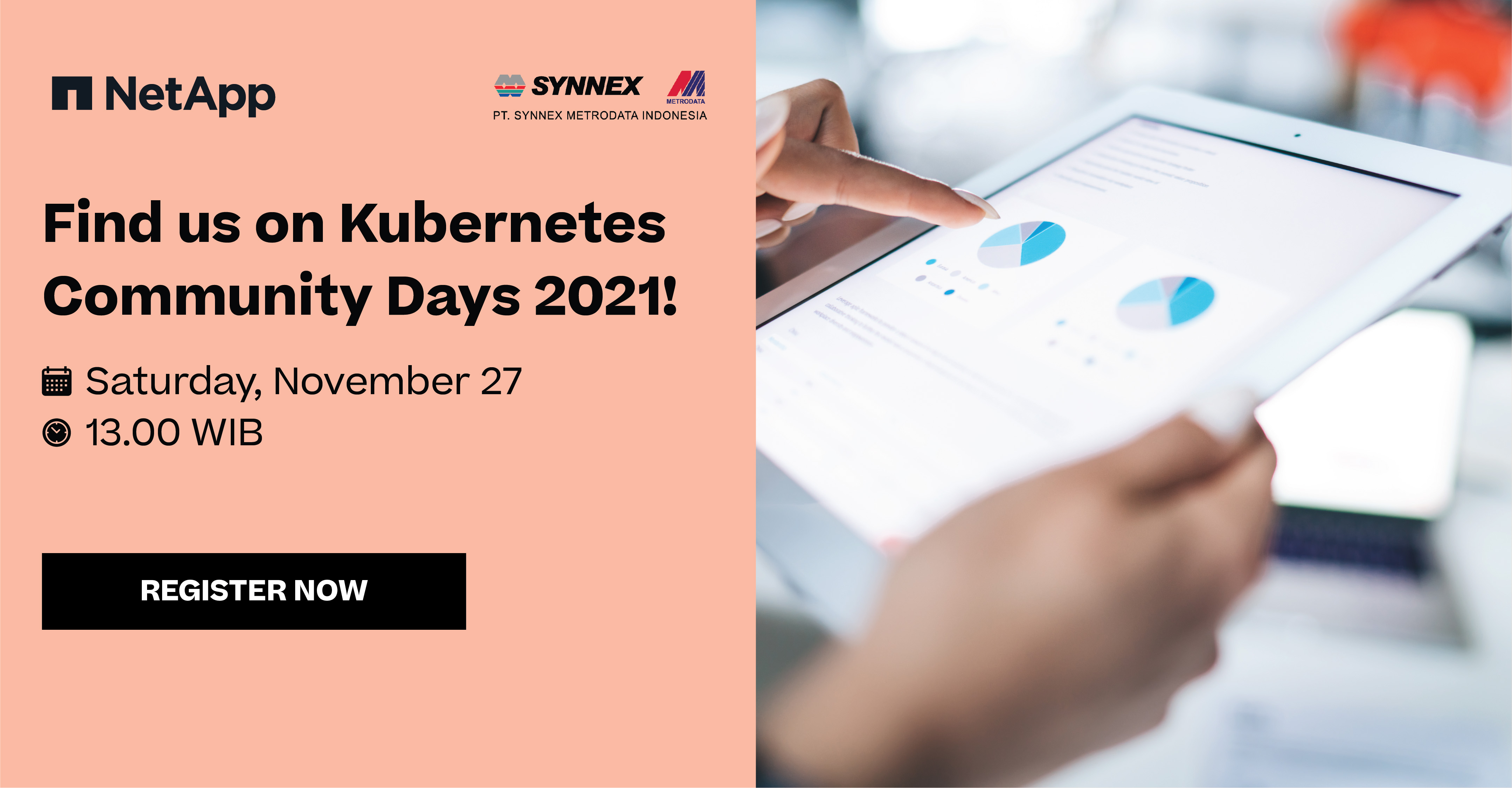 NetApp : Find us on Kubernetes Community Days 2021!