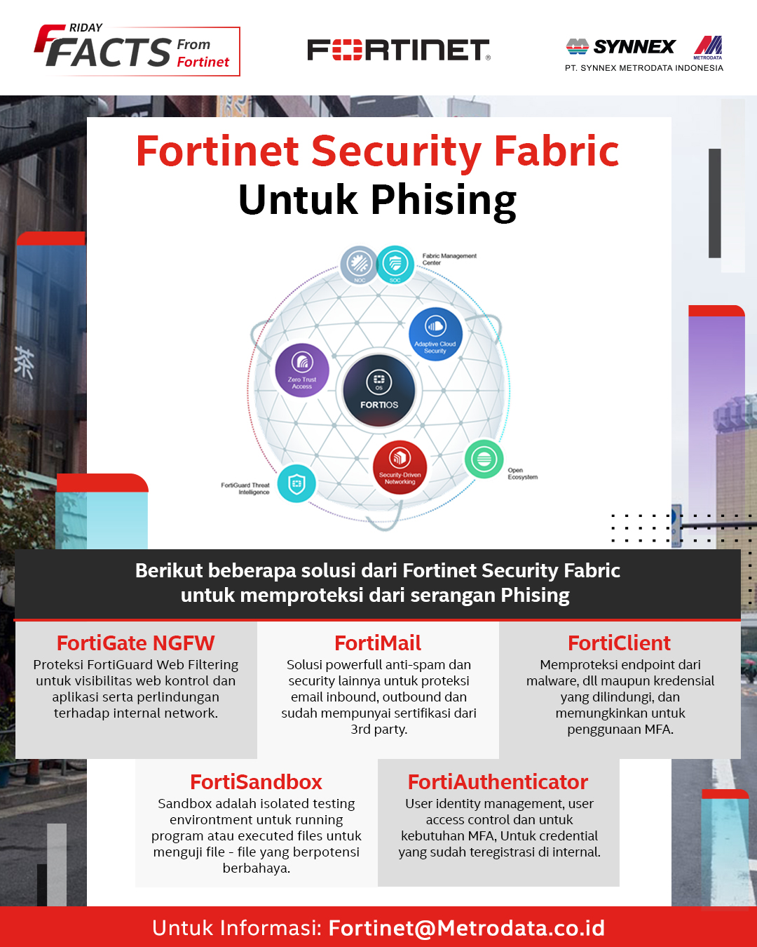 Fortinet Friday Facts : Fortinet Security Fabric Untuk Phising