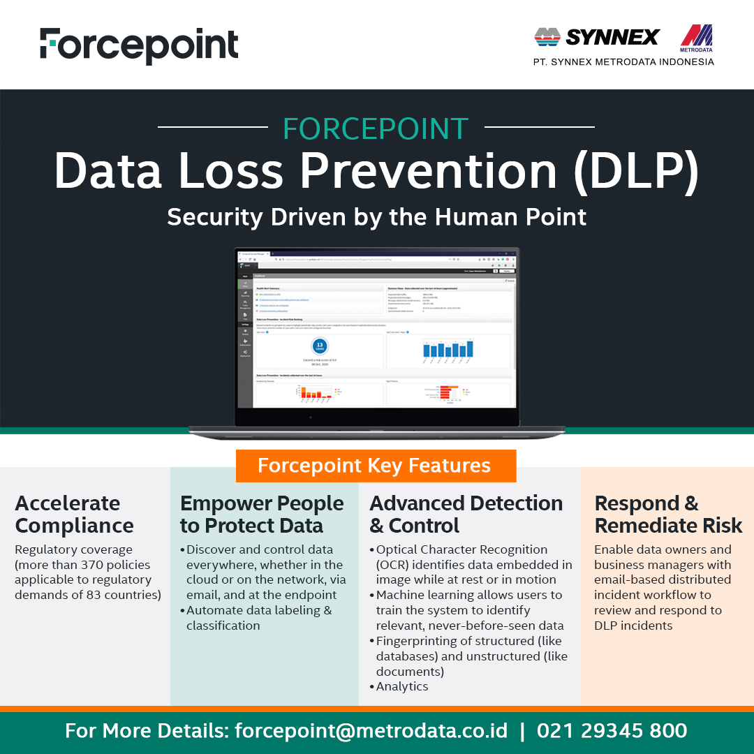 Forcepoint Data Loss Prevention (DLP)