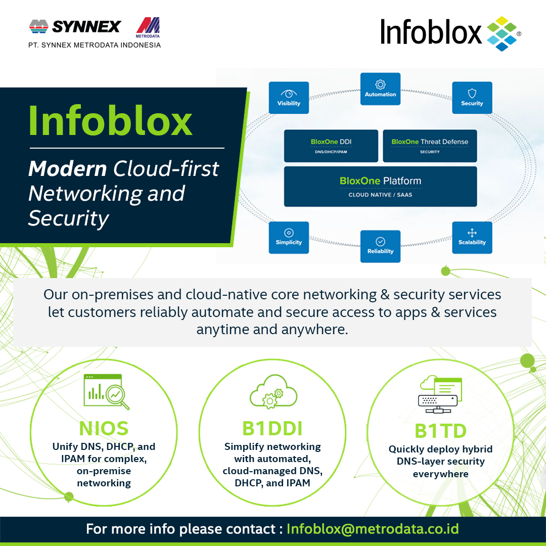 Infoblox : Modern Cloud-first Networking & Security