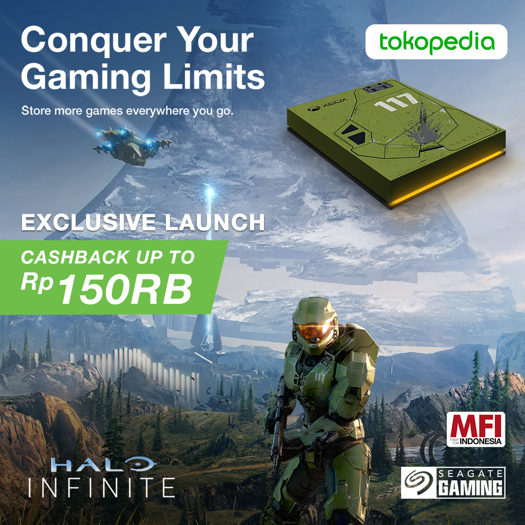 NEW LAUNCH – Seagate Game Drive for Xbox Halo Infinite Edition