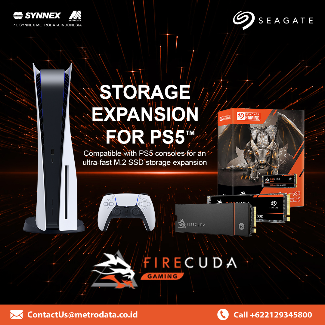 Seagate : Storage Expansion For PS5