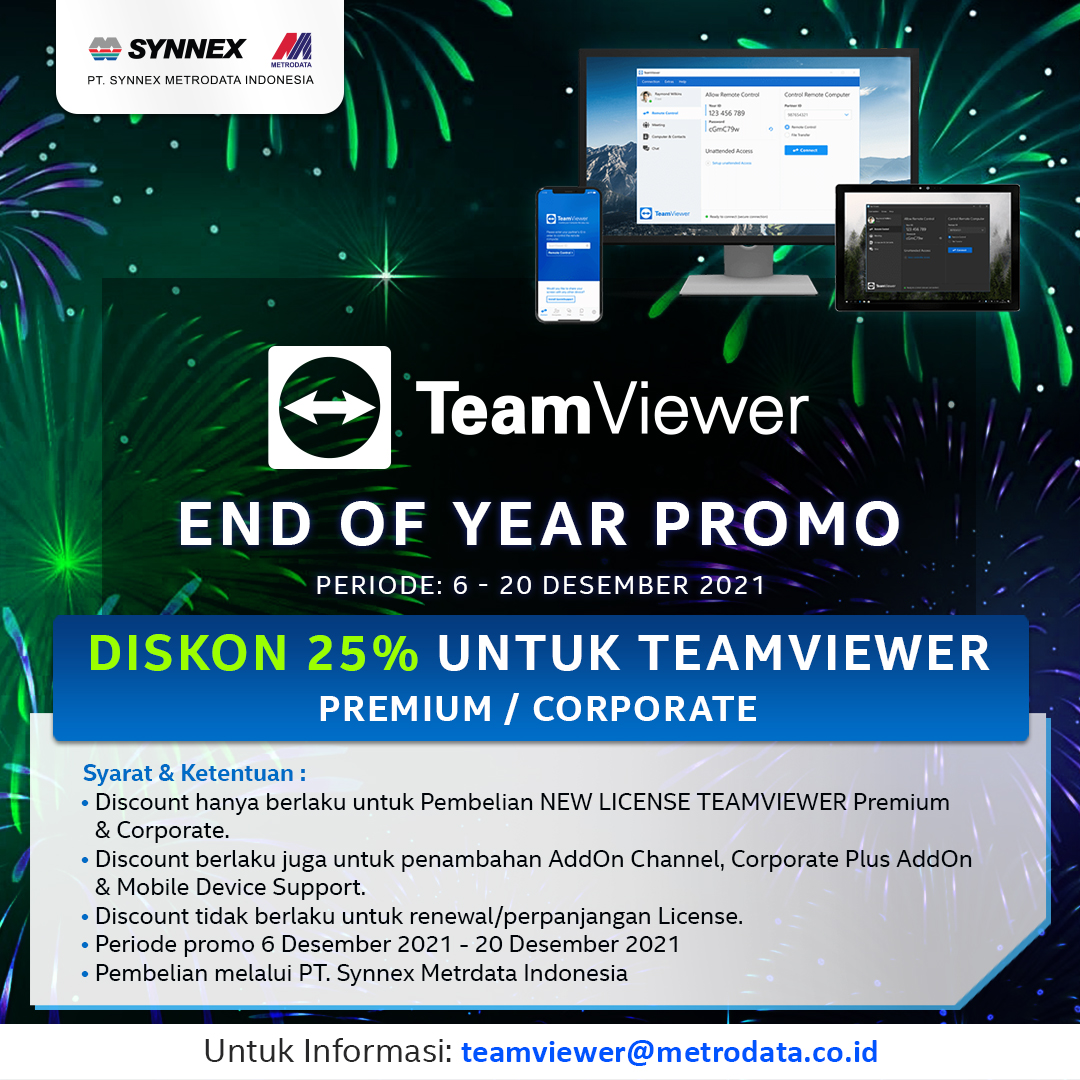 TeamViewer End of Year Promo