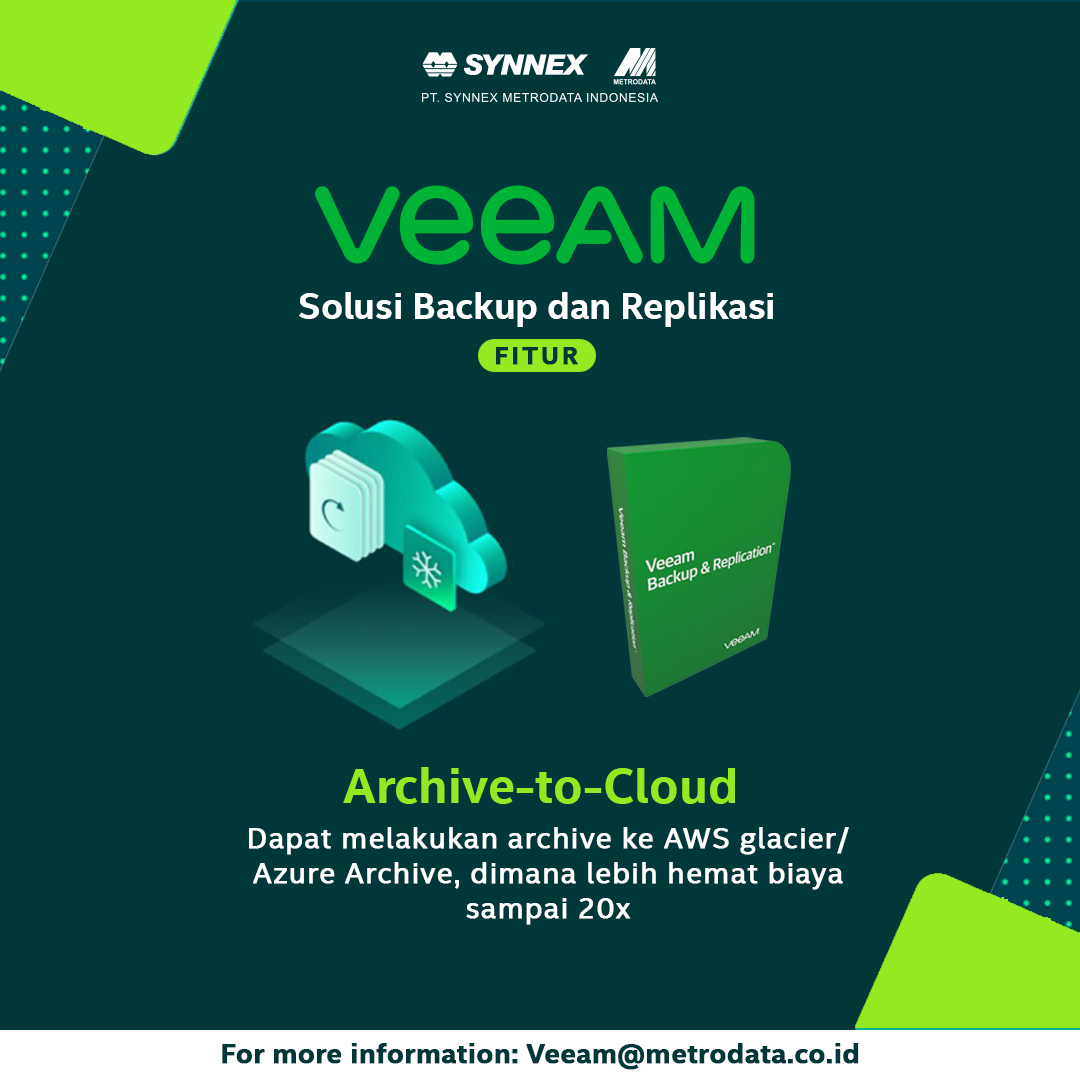 Veeam : Archive to Cloud