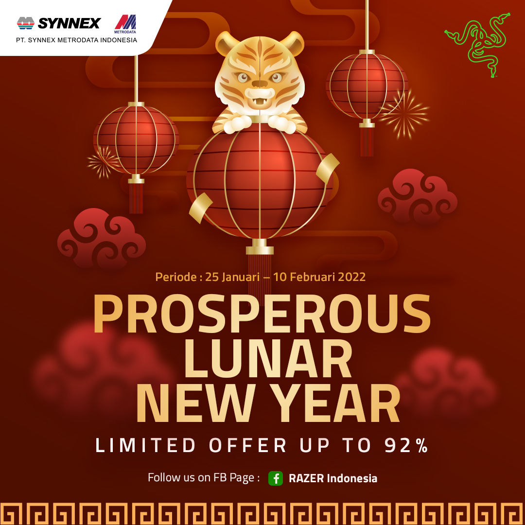 Promo Razer : Prosperous Lunar New Year