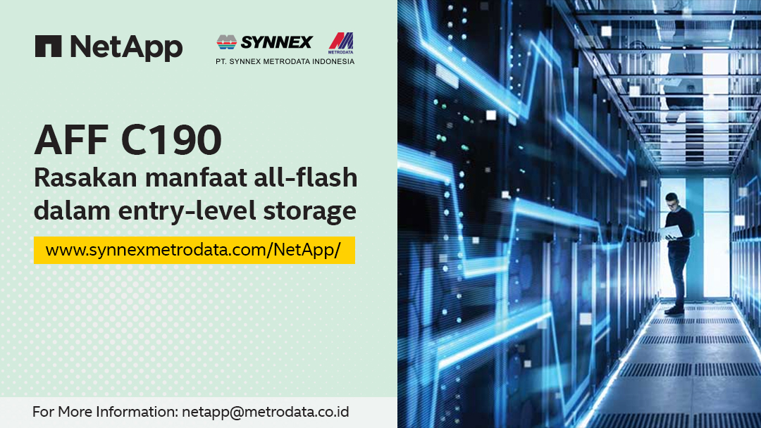 NetApp AFF C190 Synnex Metrodata Indonesia