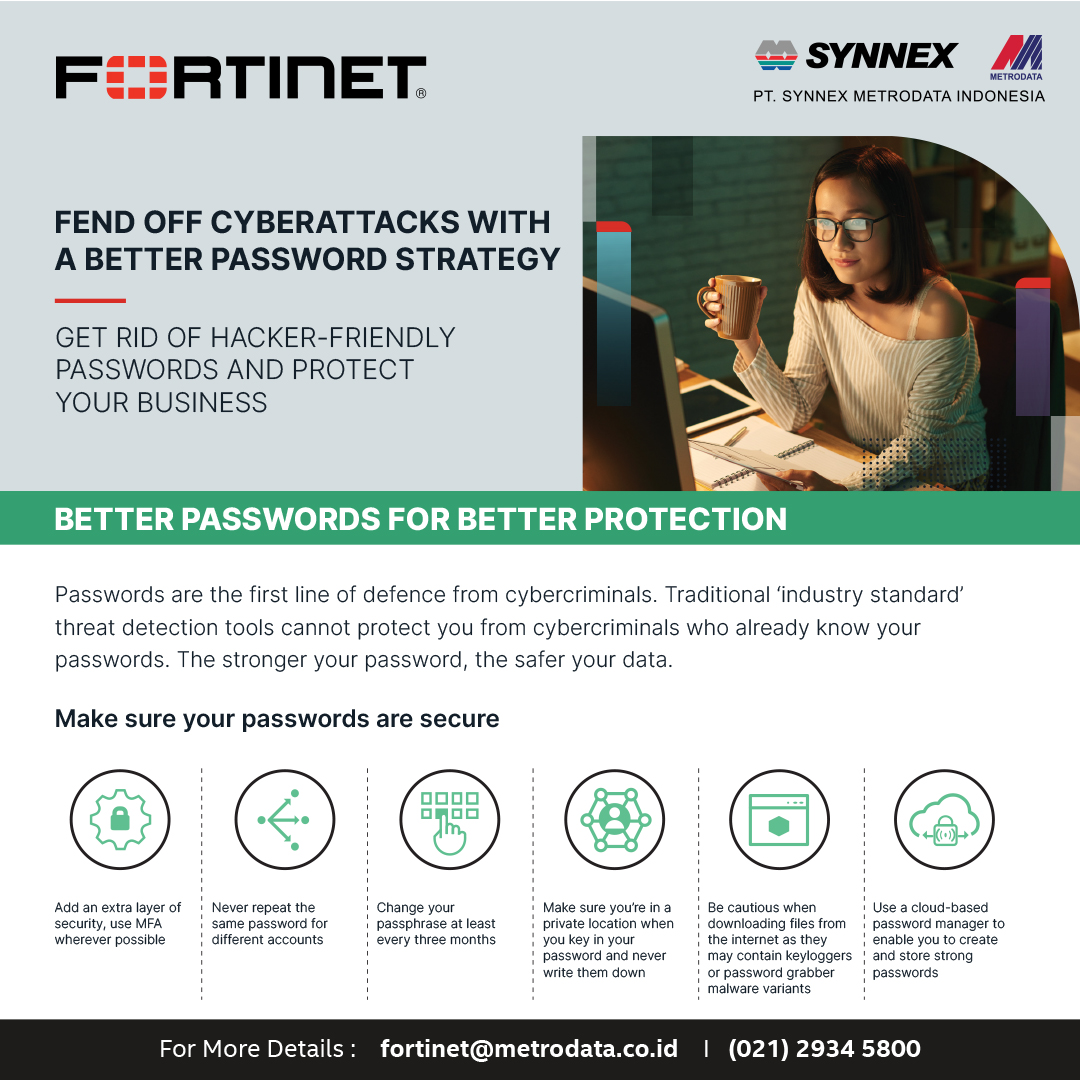 Fortinet : A Better Password Strategy