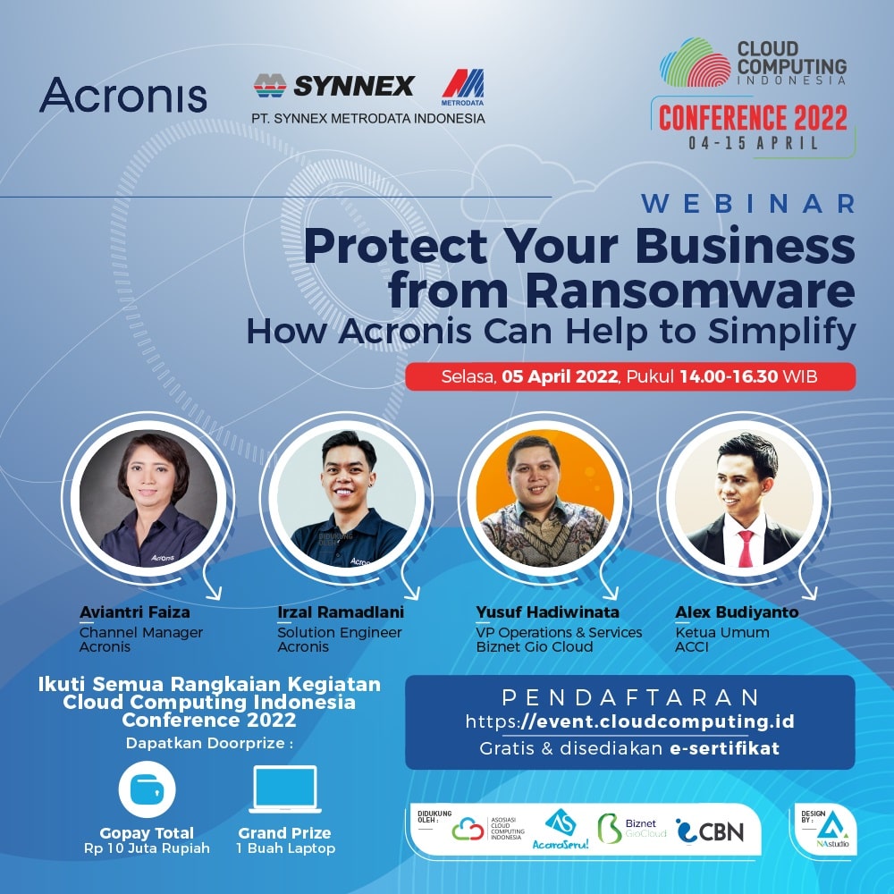 Webinar Acronis : Protect Your Business from Ransomware