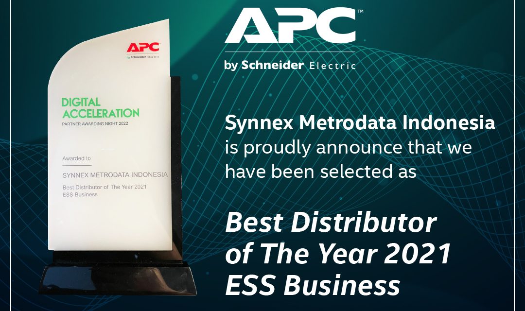 APC by Schneider Electric : Best Distributor of The Year 2021 ESS Business