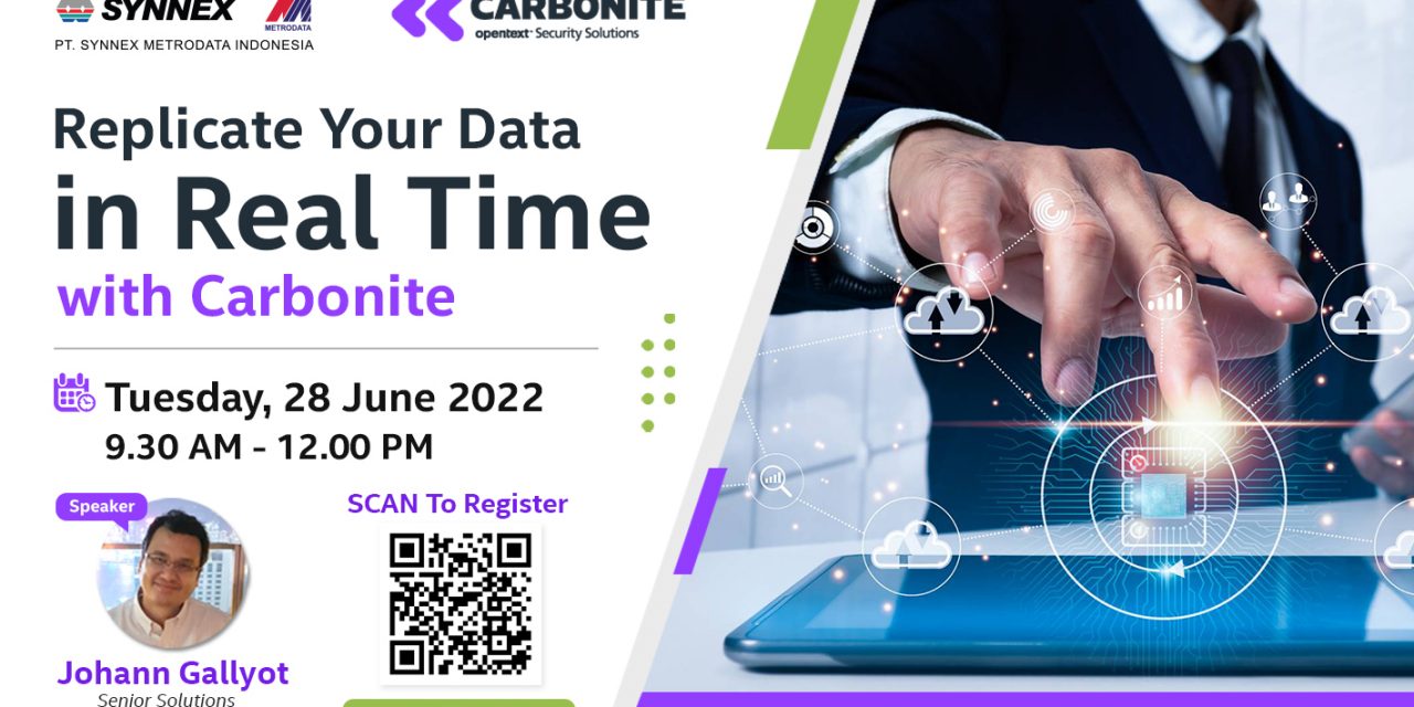 Replicate Your Data in Real Time with Carbonite