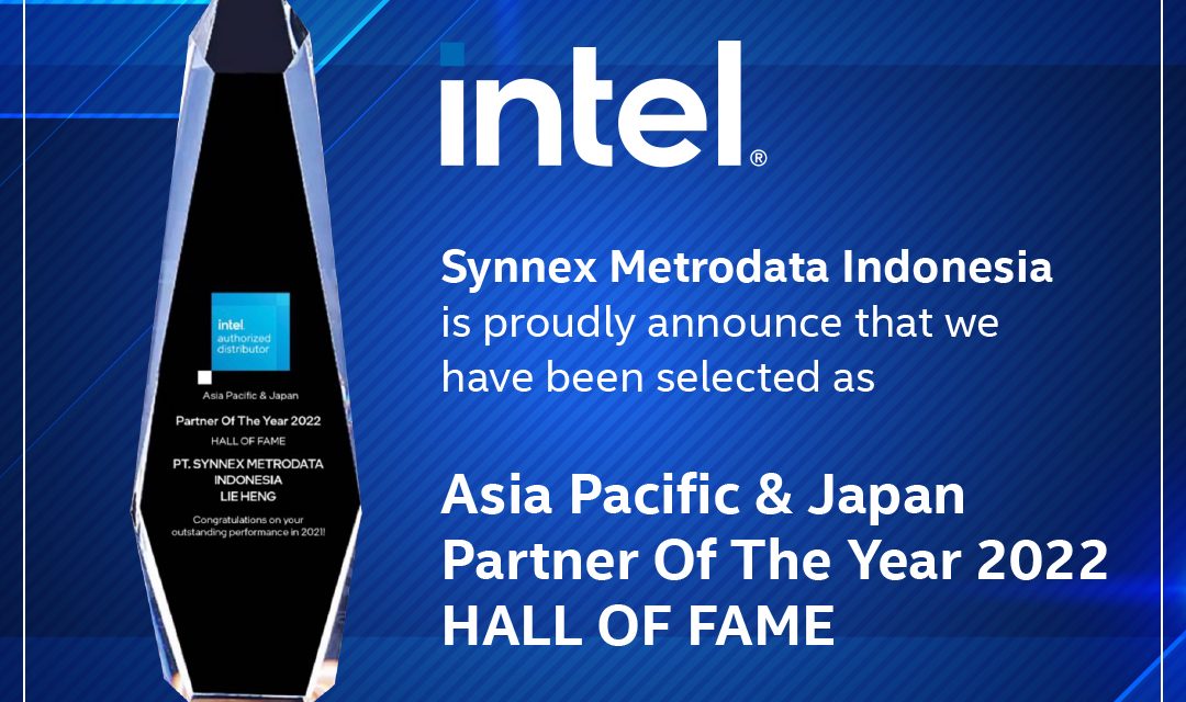 Intel : Asia Pacific & Japan Partner Of The Year 2022