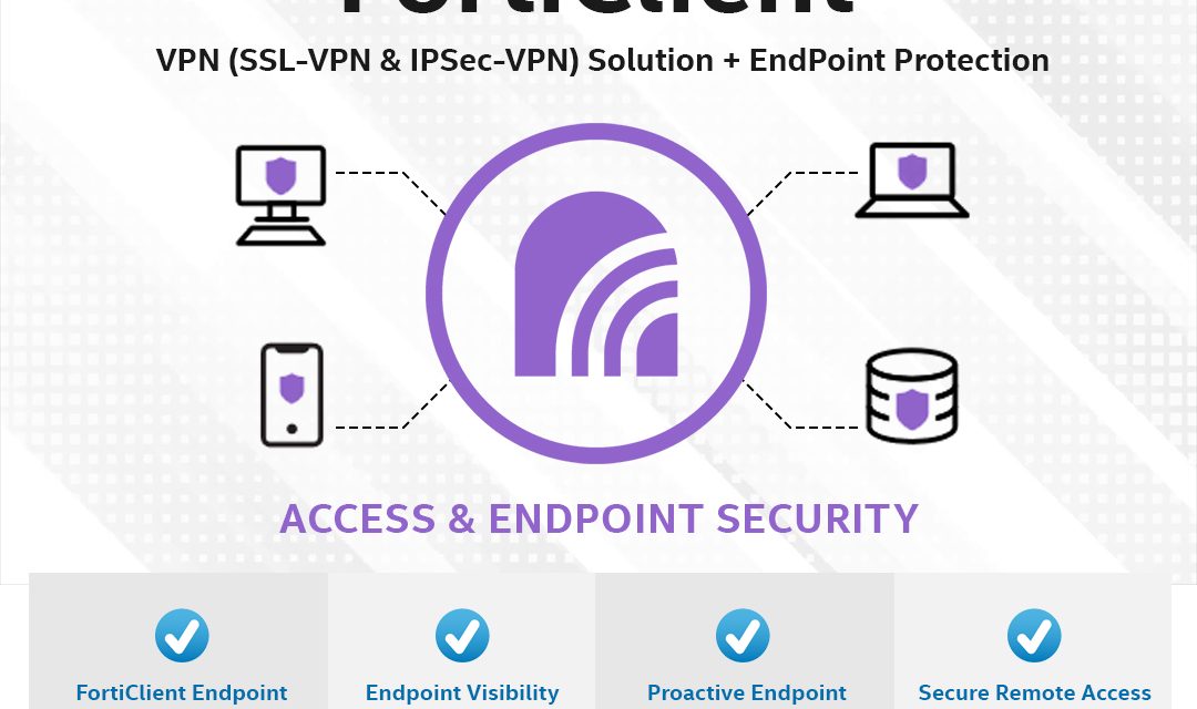 Fortinet Friday Facts : FortiClient – VPN (SSL-VPN & IPSec-VPN) Solution + EndPoint Protection