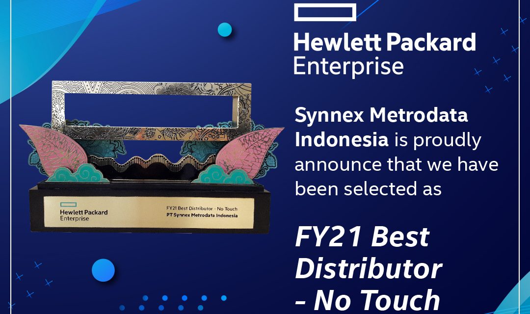 Hewlett Packard Enterprise : FY21 Best Distributor – No Touch