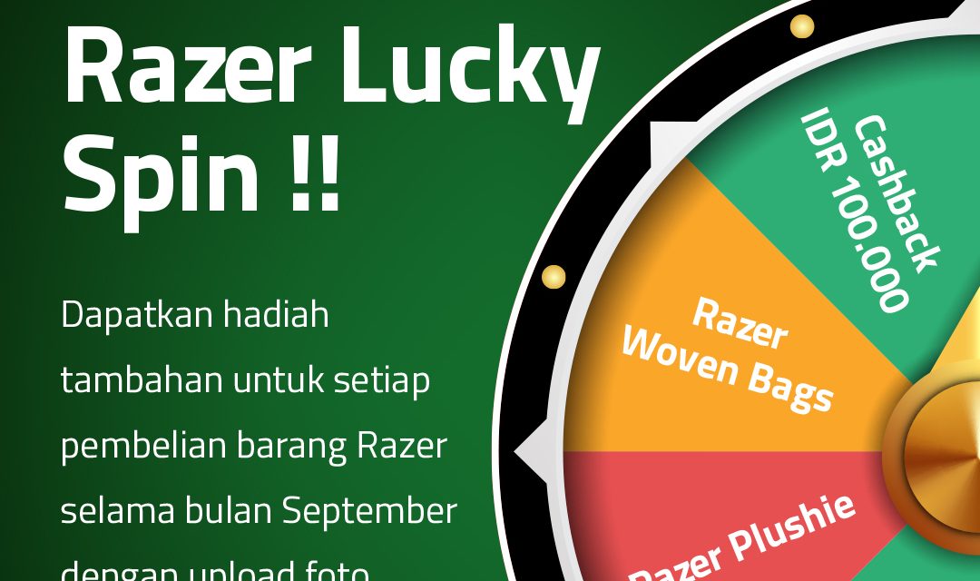Razer Lucky Spin!!